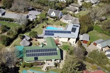 Aerial view of the Private
